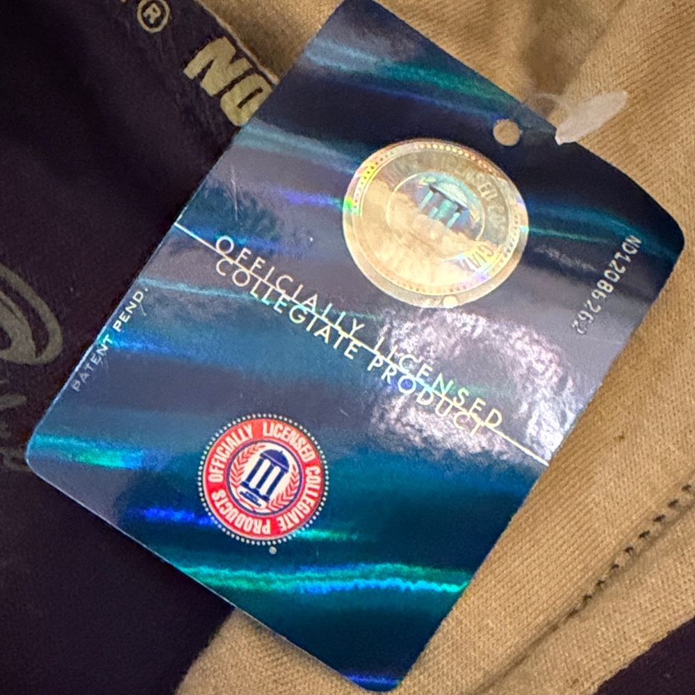 XL Notre Dame Navy Hoodie Officially Licensed purchased from campus bookstore - Picture 7 of 7